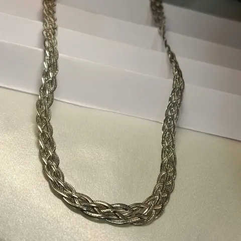 Cadena trenzada 50cm